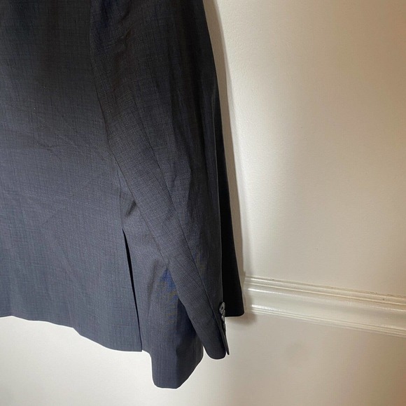 $500 NEW Peter Millar Men’s Size 46R Blue 2 Button 100% Wool Suit Made In Canada - Picture 10 of 10